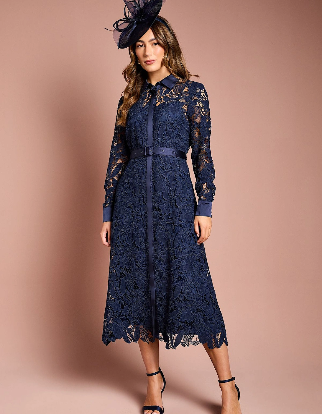 Lace Shirt Dress, 2 of 1