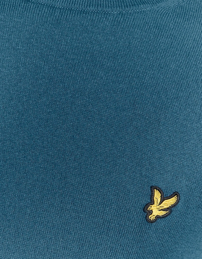 Cotton Merino Crew Neck Jumper