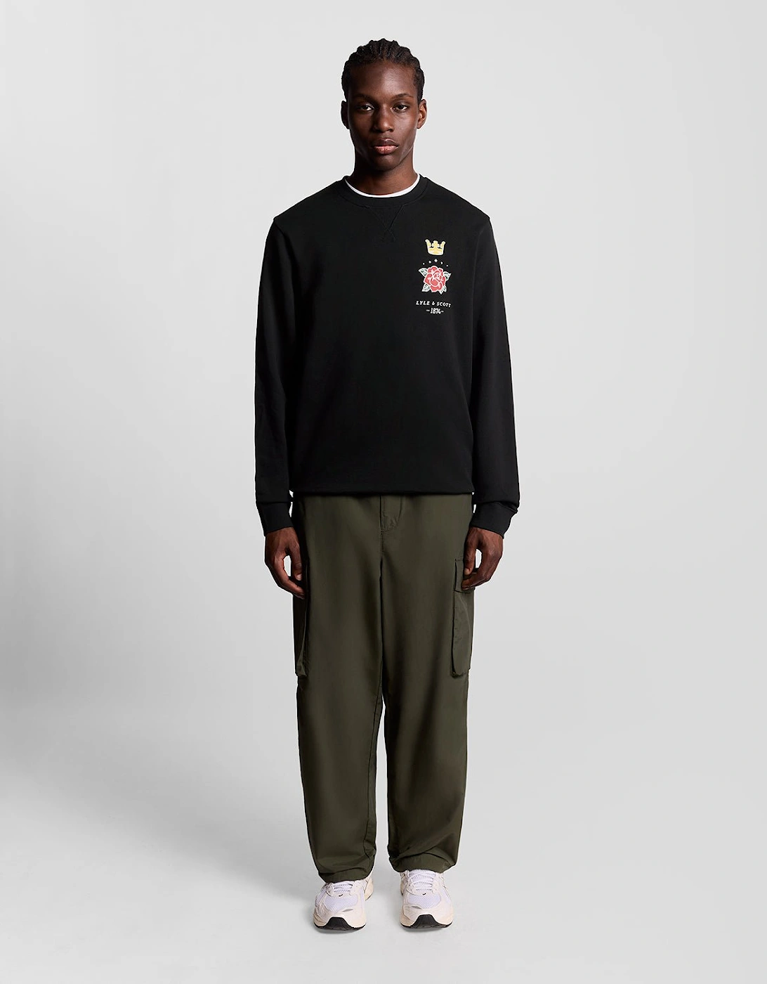 Pub Graphic Crew Neck Sweatshirt