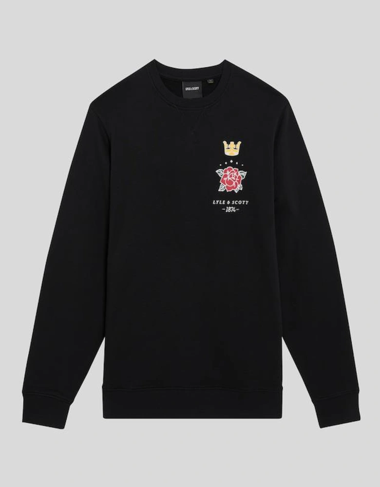 Pub Graphic Crew Neck Sweatshirt