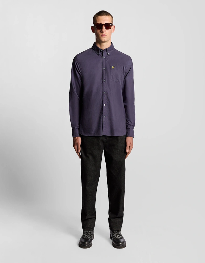 Cotton Button Down Oxford Shirt