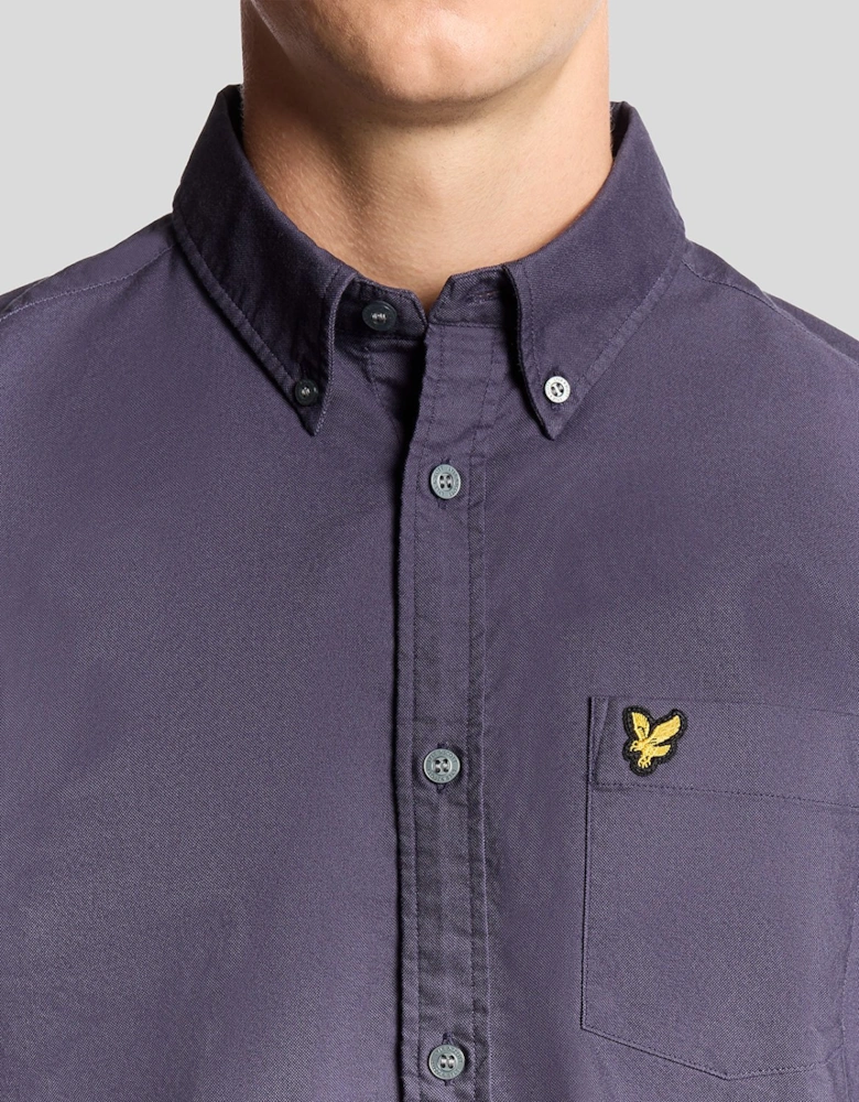 Cotton Button Down Oxford Shirt