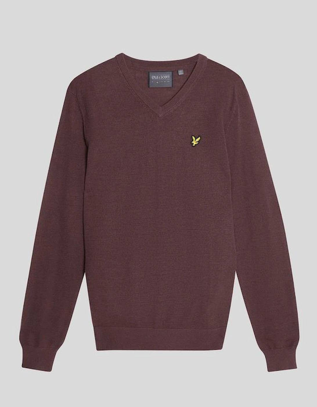 Golf Wool Blend V Neck Jumper