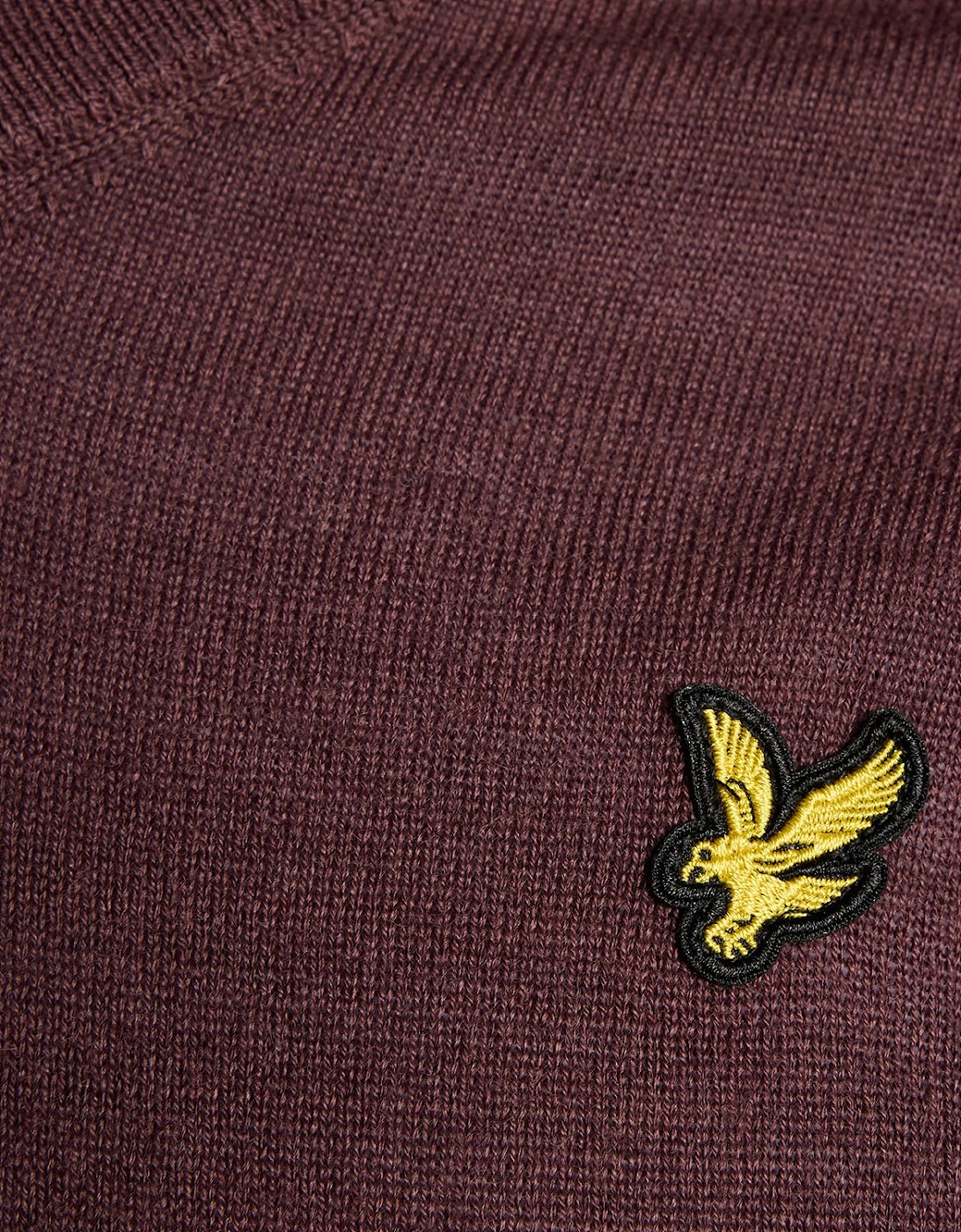 Golf Wool Blend V Neck Jumper