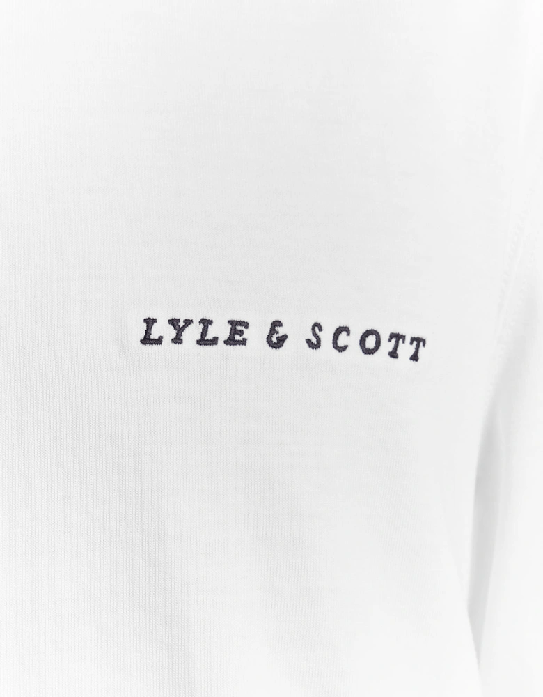 Script Logo Cotton Crew Neck T-Shirt