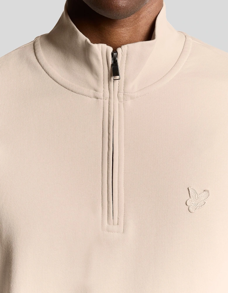 Superfine Cotton 1/4 Zip Sweatshirt