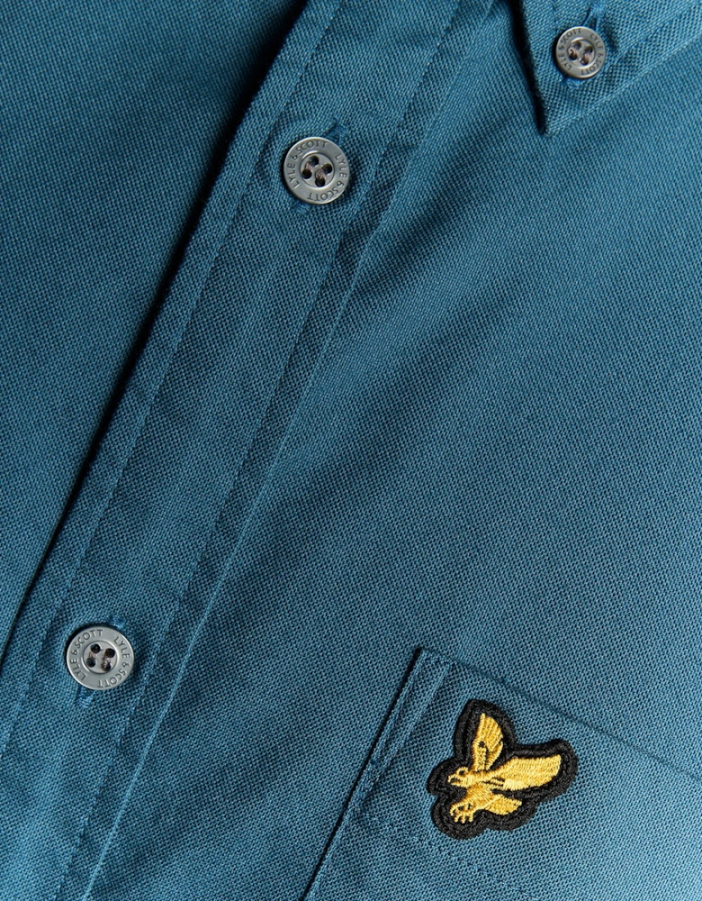 Cotton Button Down Oxford Shirt