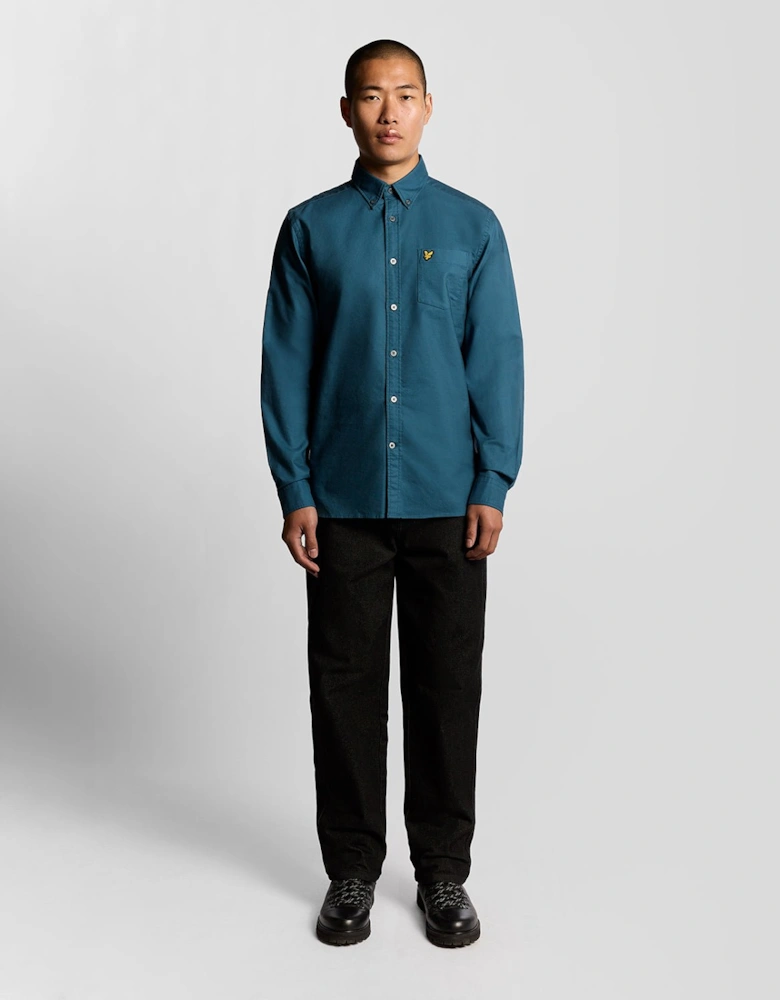 Cotton Button Down Oxford Shirt
