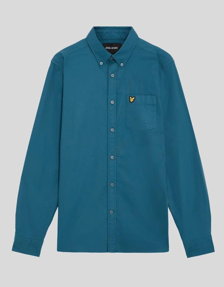 Cotton Button Down Oxford Shirt