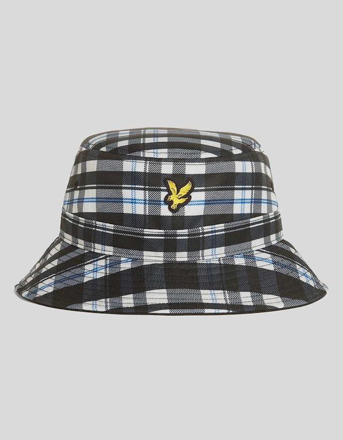 Lyle And Scott Men's Tartan Check Bucket Hat - Black - Size: 1SZ