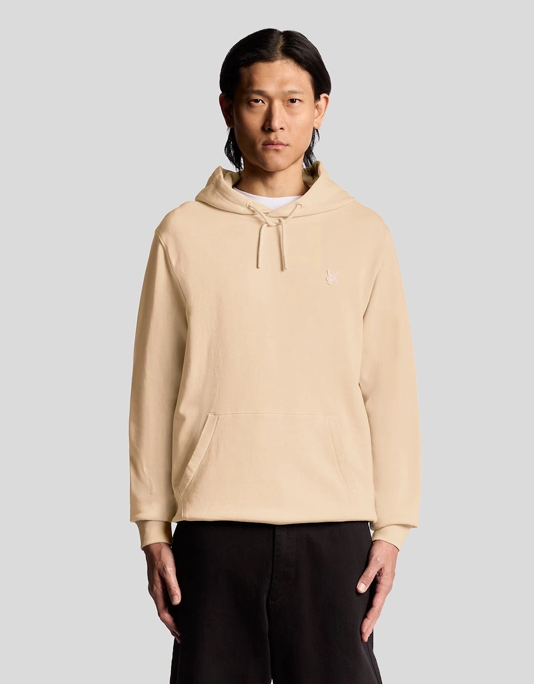 Lyle And Scott Men's Superfine Cotton Loopback Hoodie - Pink - Size: 36