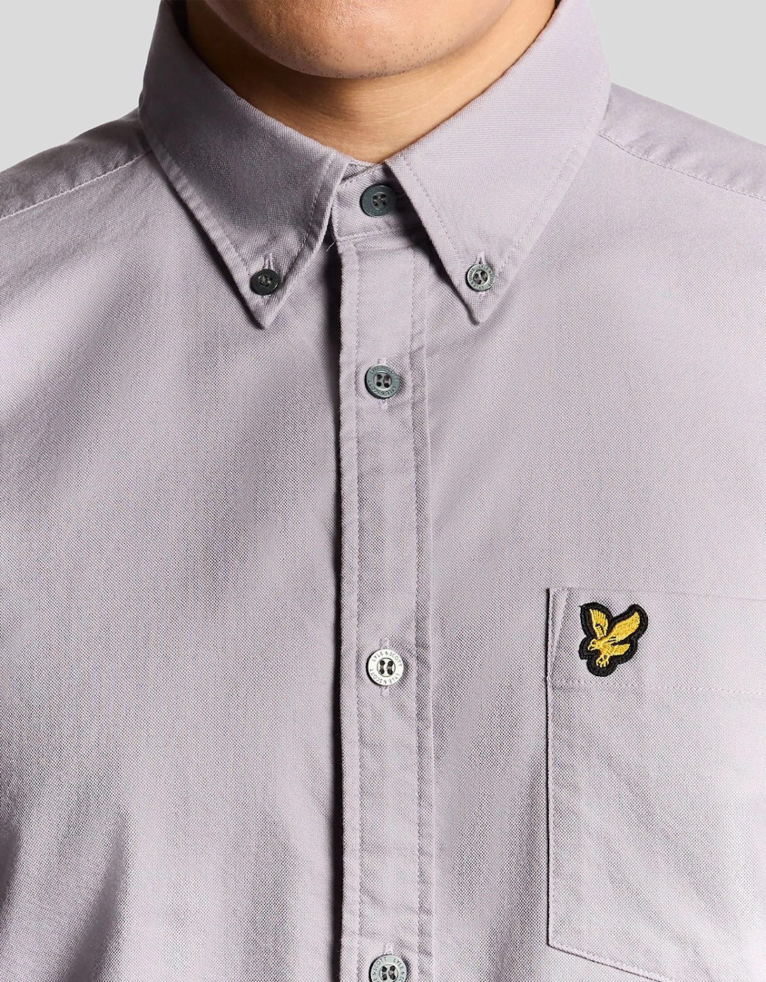 Cotton Button Down Oxford Shirt