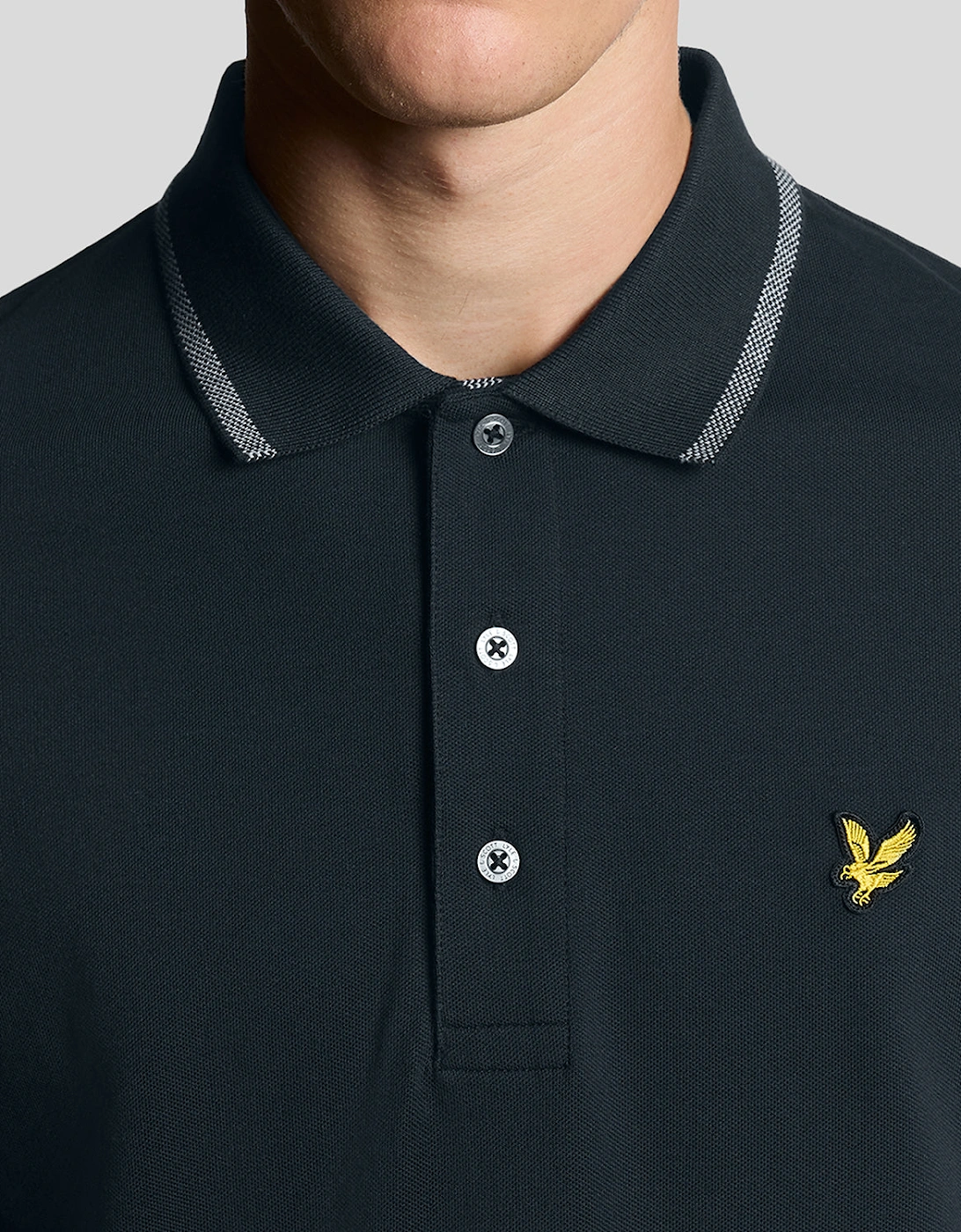 Birdseye Tipped Polo Shirt