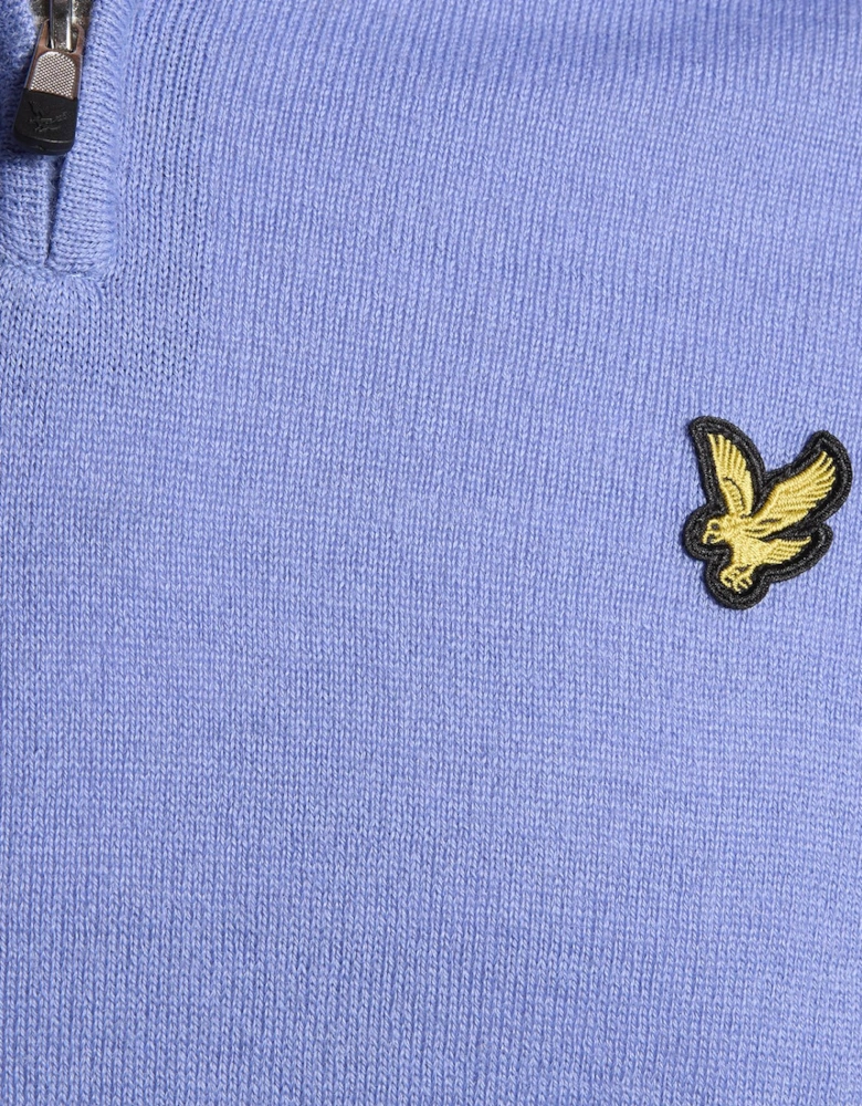 Golf 1/4 Zip Wool Blend Jumper