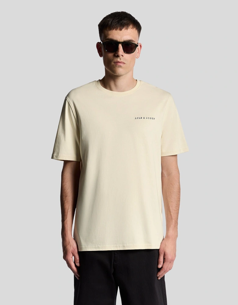 Script Logo Cotton Crew Neck T-Shirt