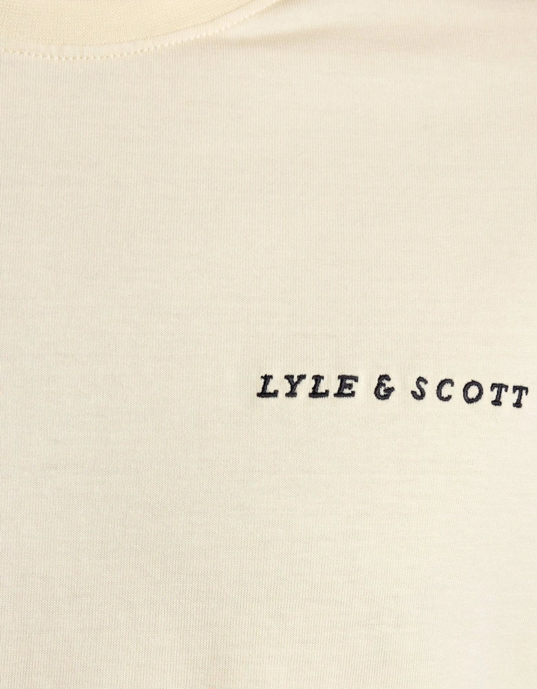 Script Logo Cotton Crew Neck T-Shirt