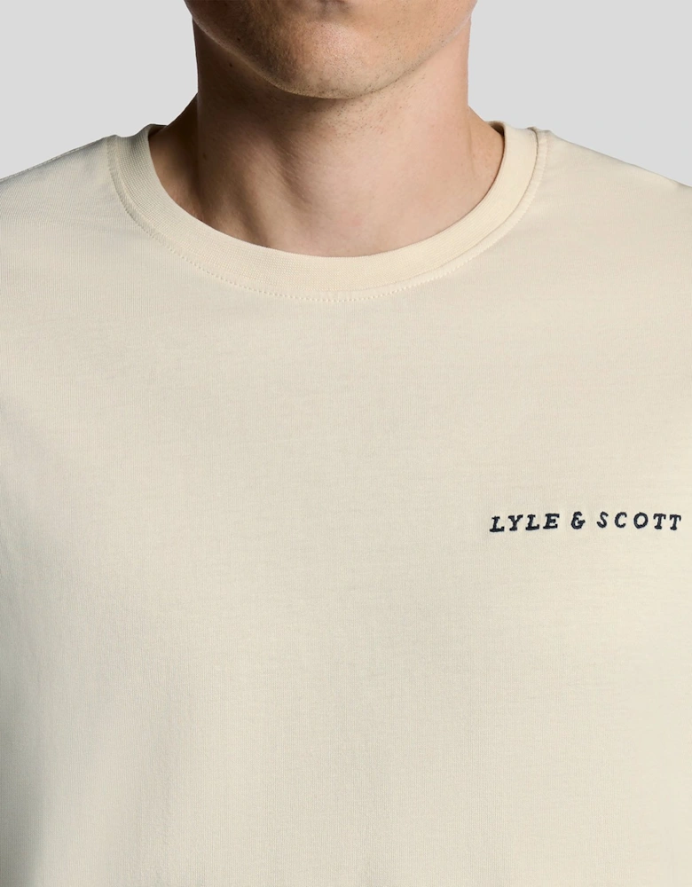 Script Logo Cotton Crew Neck T-Shirt
