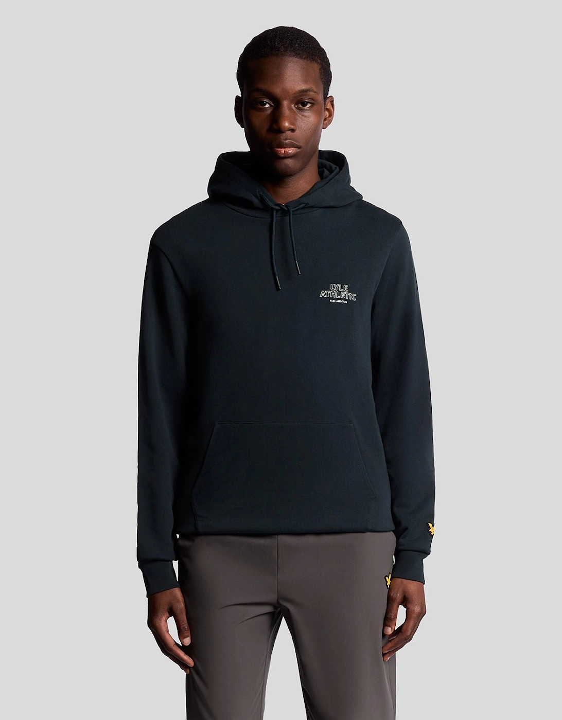 Men's Sports Lyle Athletic Hoodie - Navy - Size: 40