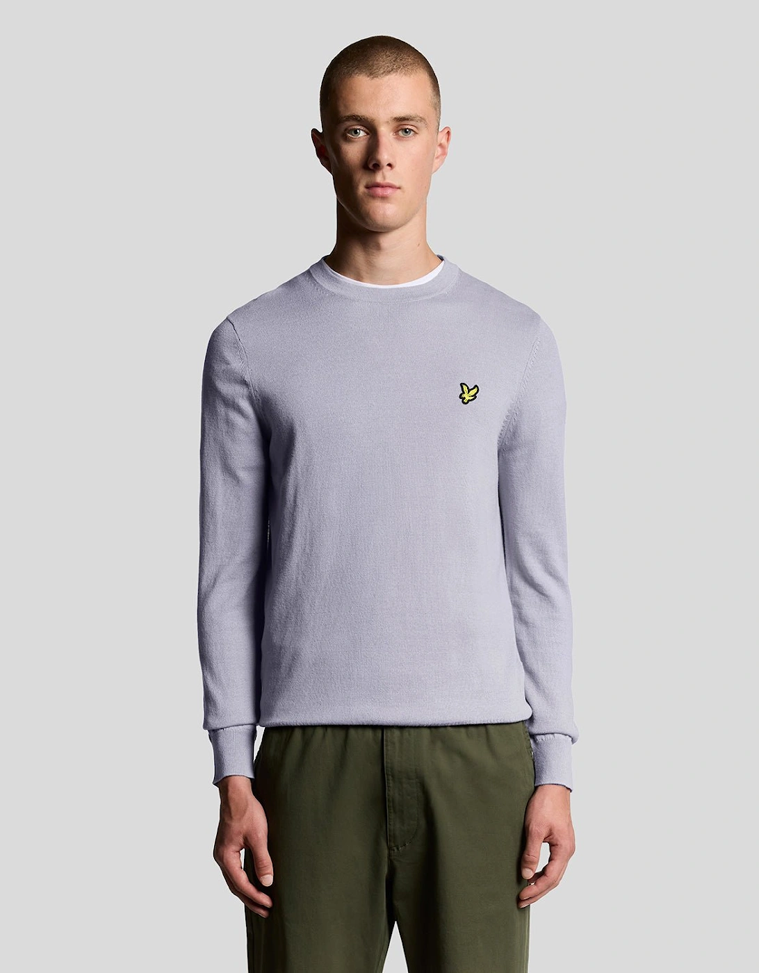 Cotton Merino Crew Neck Jumper, 7 of 6