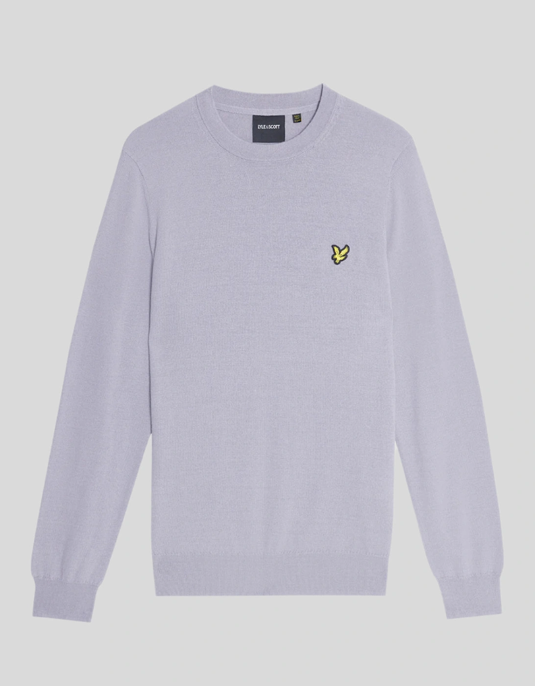 Cotton Merino Crew Neck Jumper