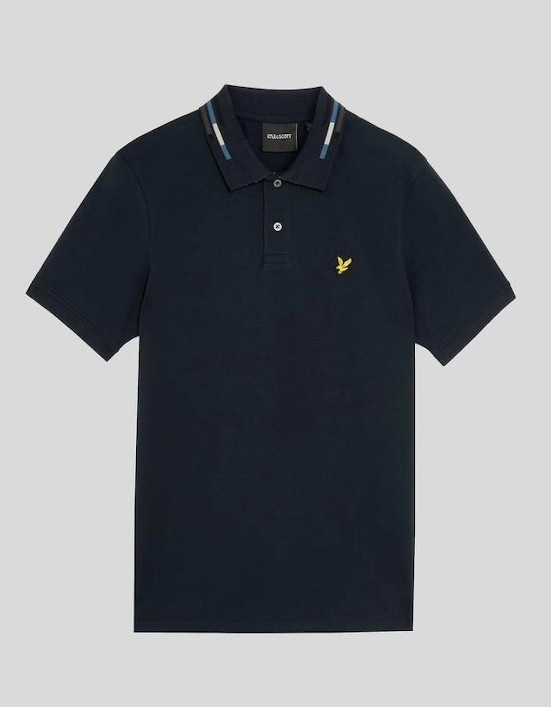 Striped Tipped Polo Shirt