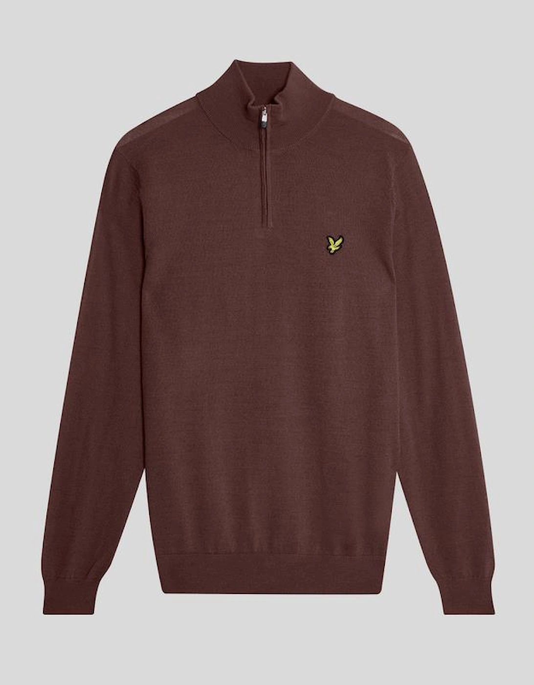 Golf 1/4 Zip Wool Blend Jumper