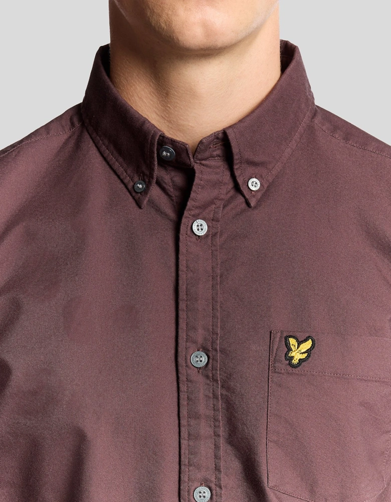 Cotton Button Down Oxford Shirt