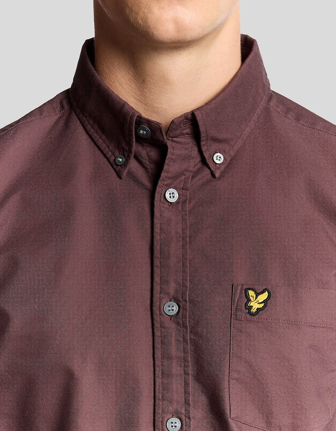 Cotton Button Down Oxford Shirt