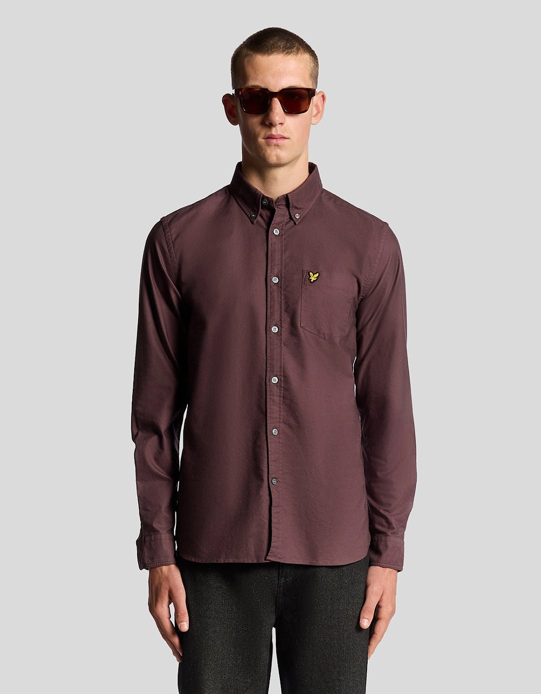Cotton Button Down Oxford Shirt, 7 of 6
