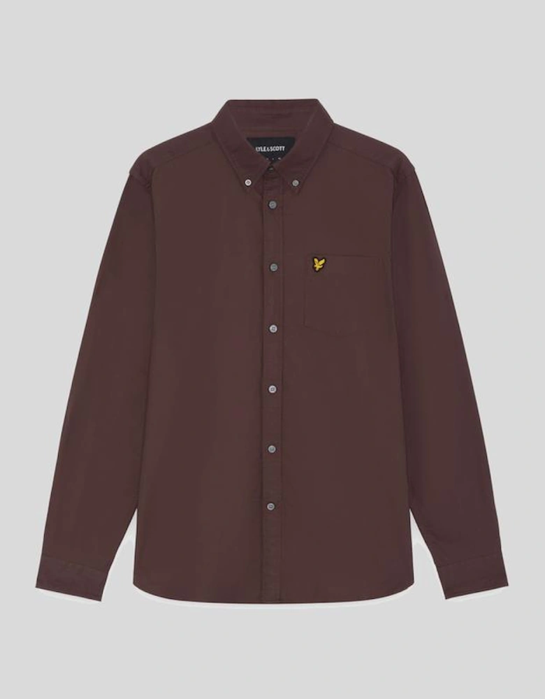 Cotton Button Down Oxford Shirt