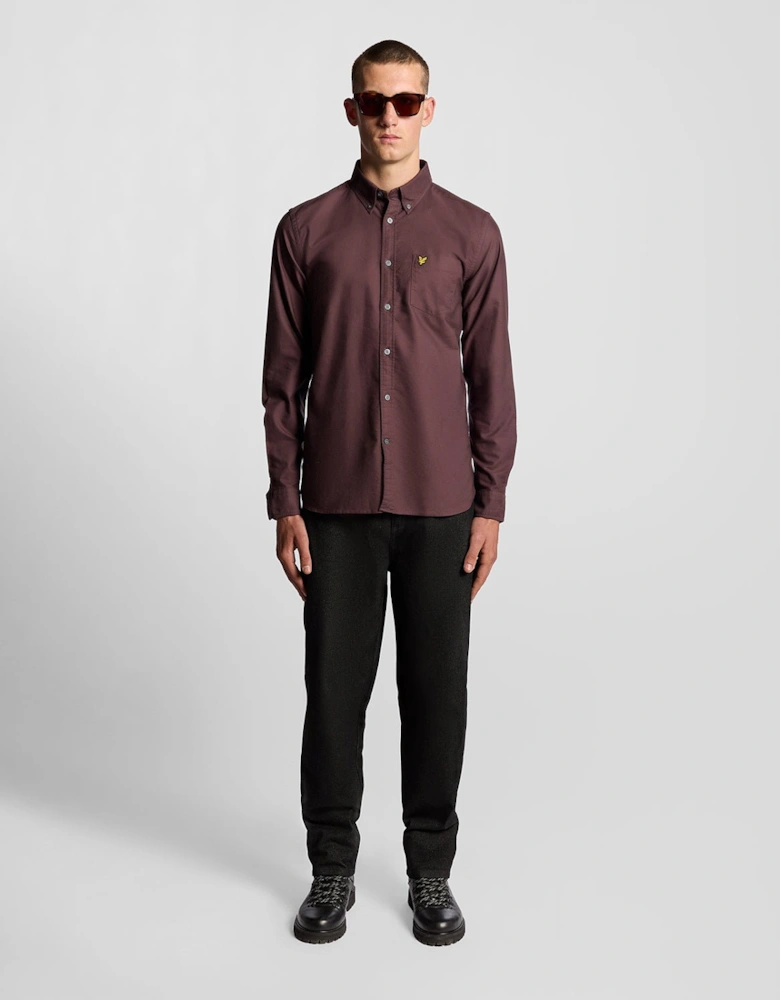 Cotton Button Down Oxford Shirt