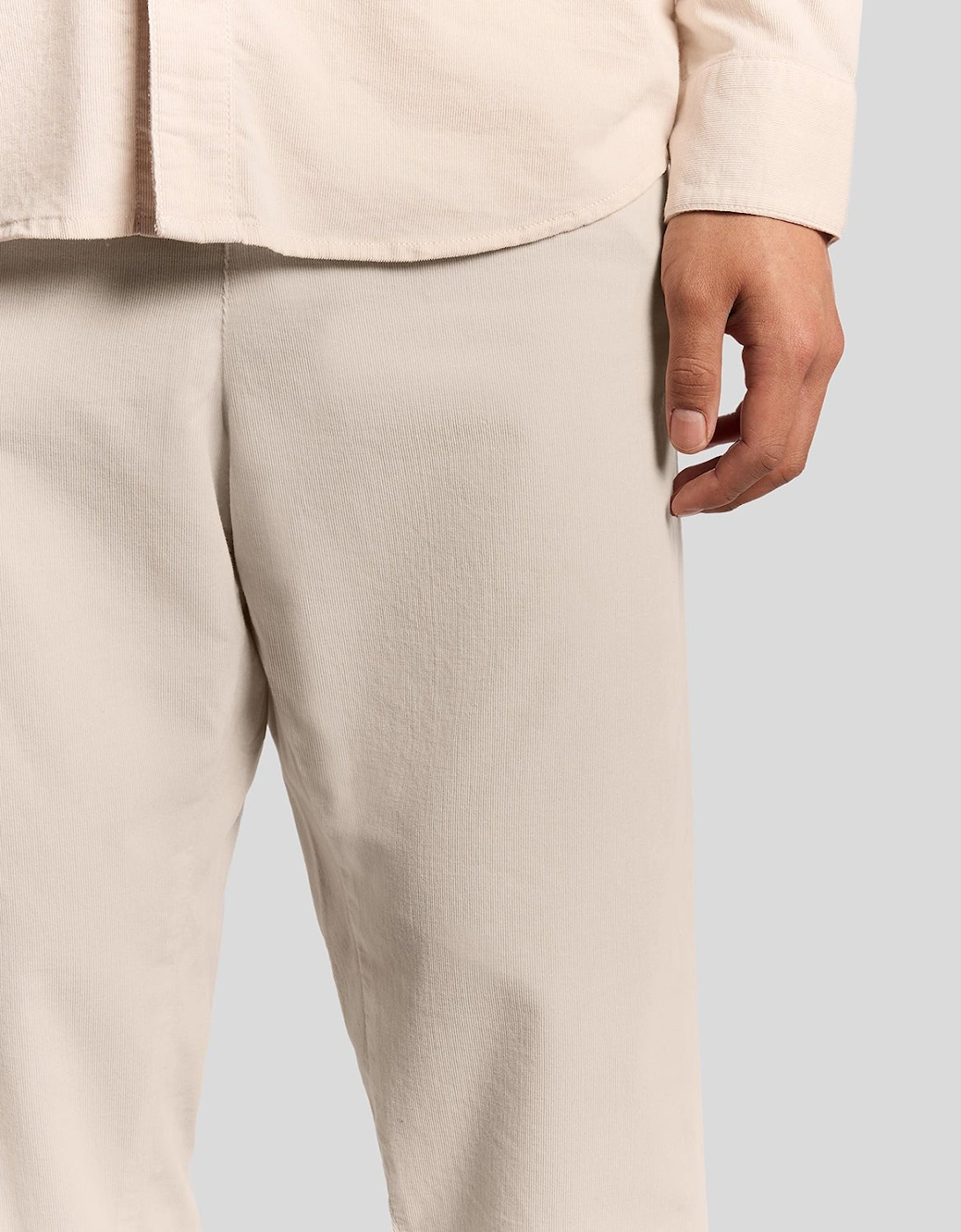 Fine Rib Corduroy Trousers