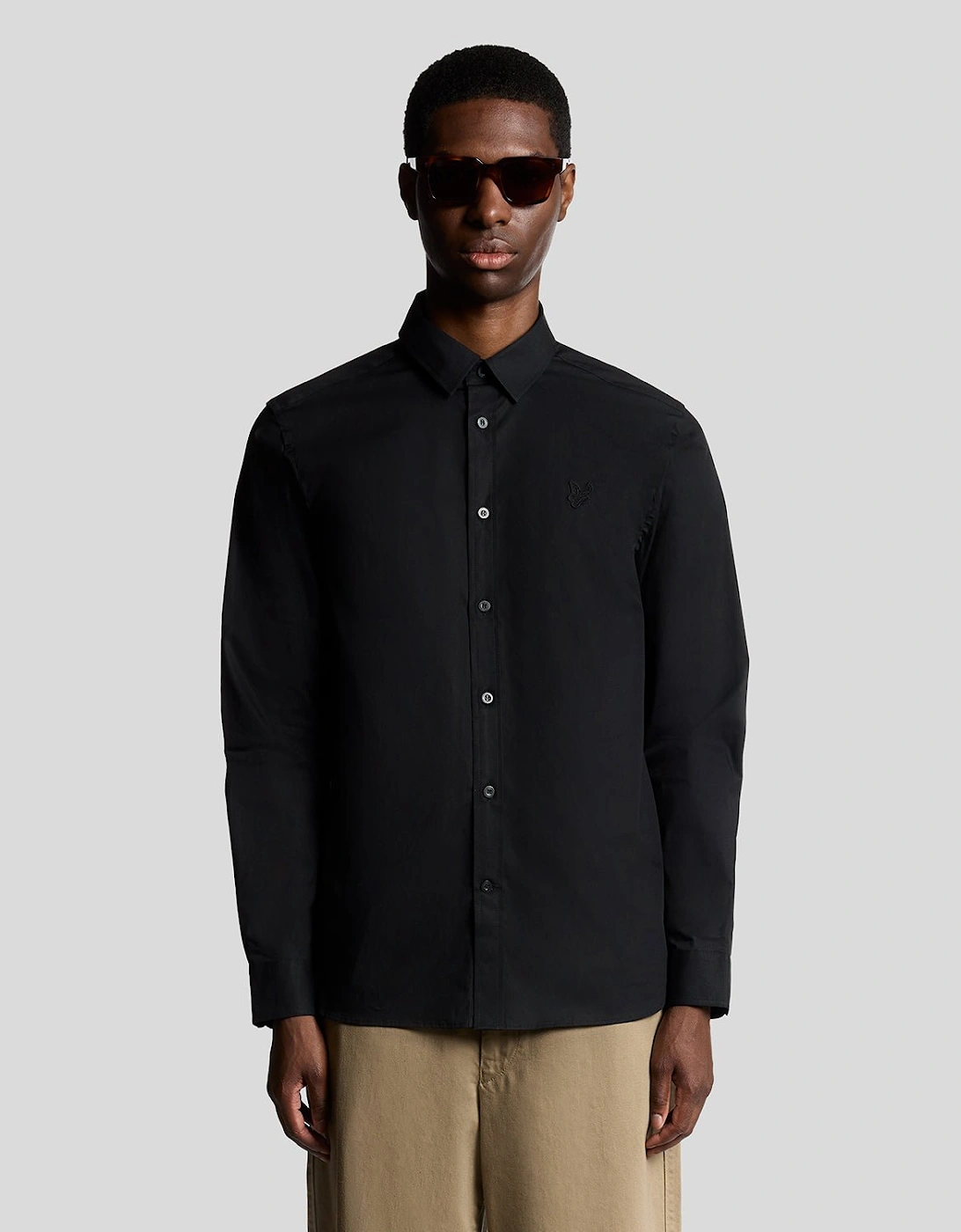 Stretch Fabric Poplin Shirt, 7 of 6
