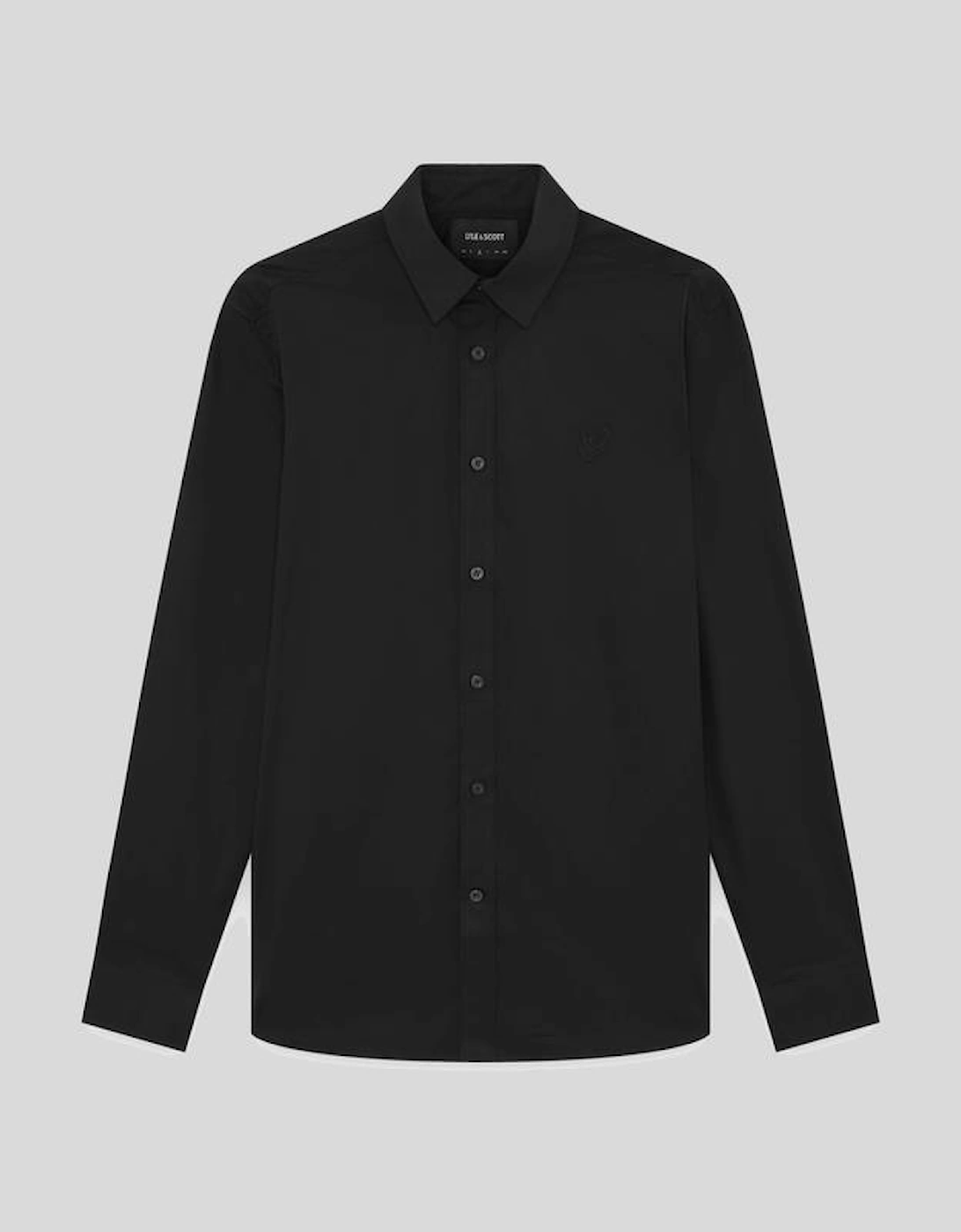 Stretch Fabric Poplin Shirt