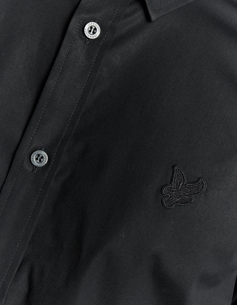 Stretch Fabric Poplin Shirt