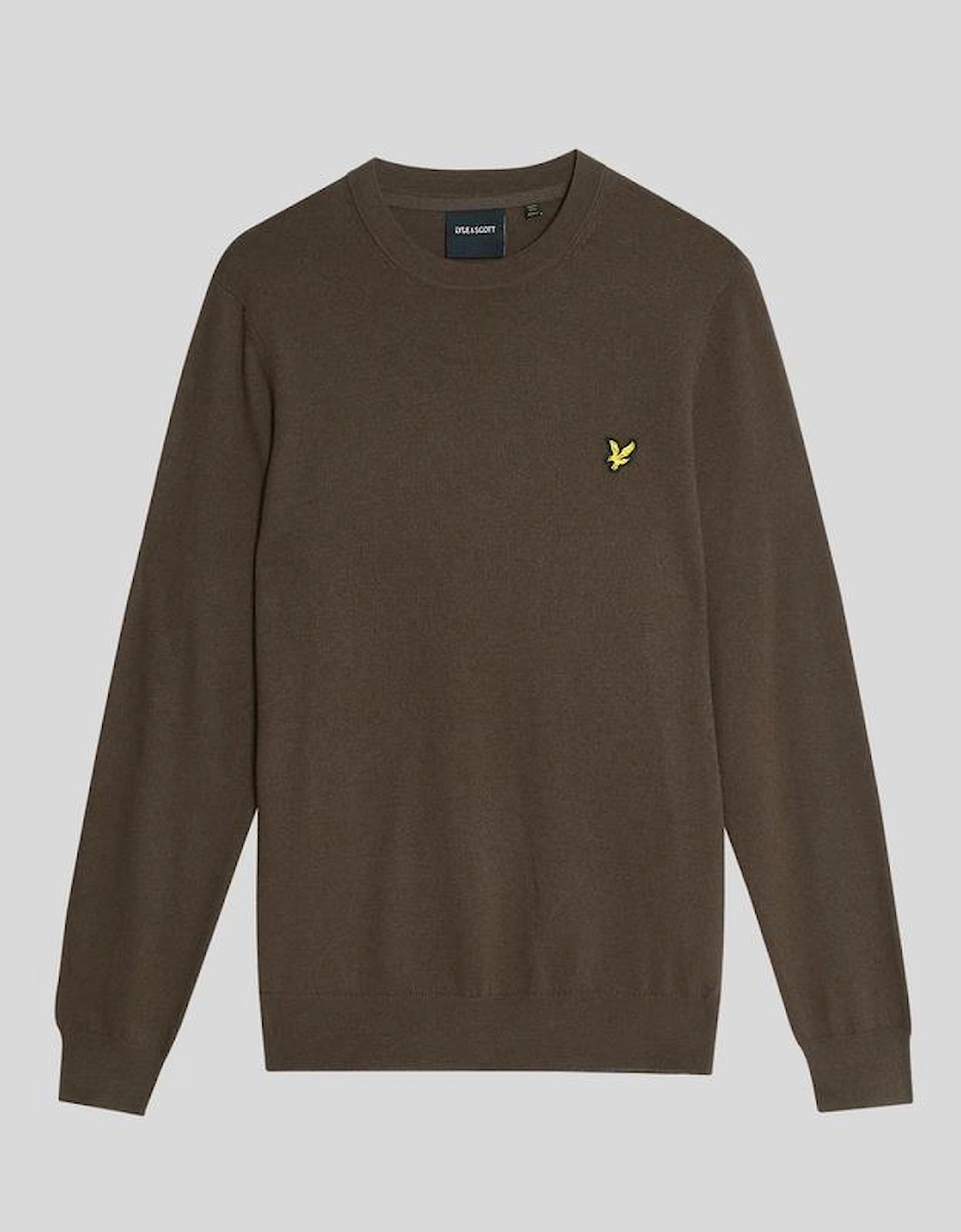 Cotton Merino Crew Neck Jumper