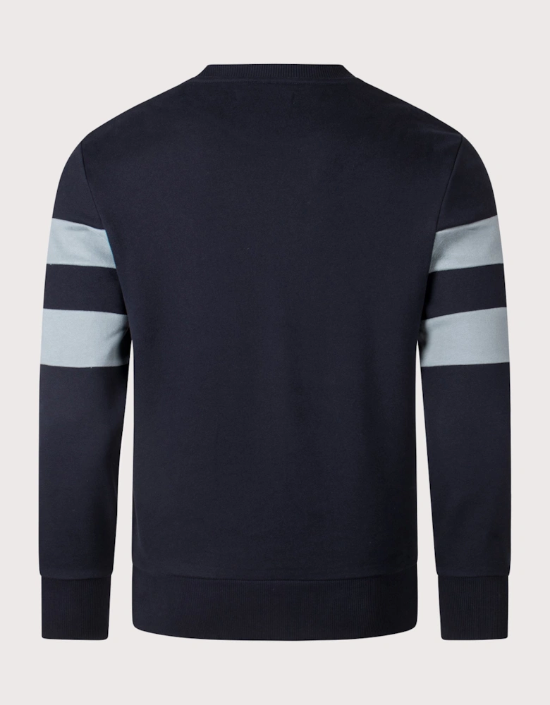 Peached Tipped Sleeve Sweatshirt