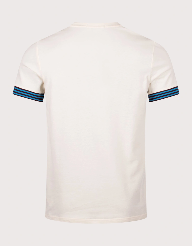 Striped Cuff T-Shirt