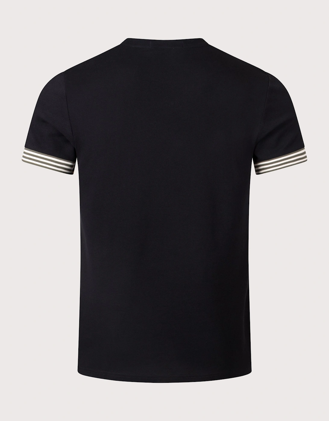 Striped Cuff T-Shirt