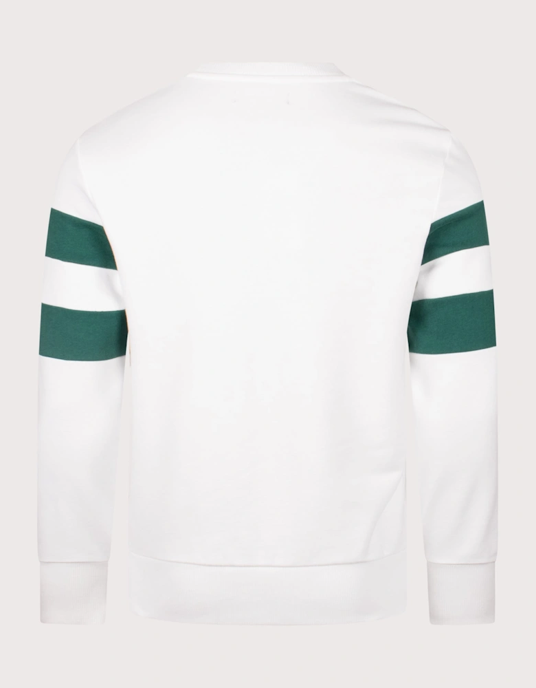 Peached Tipped Sleeve Sweatshirt