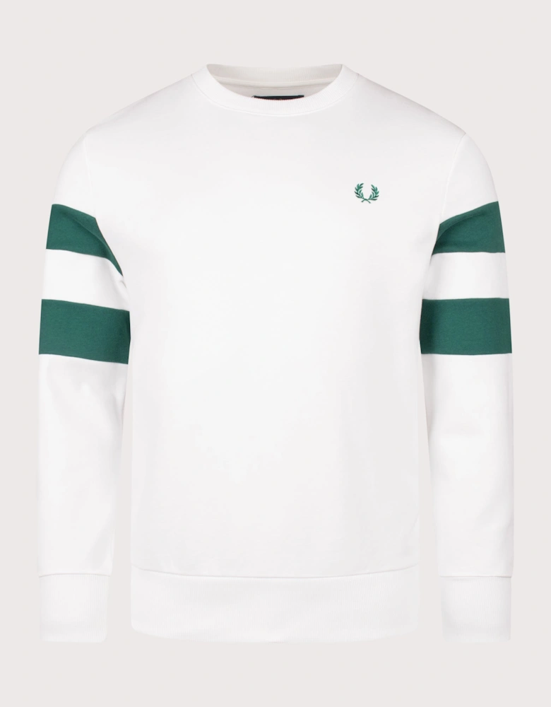 Peached Tipped Sleeve Sweatshirt