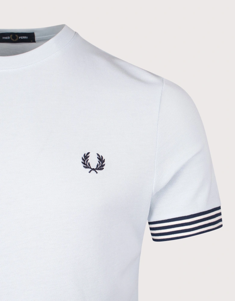 Striped Cuff T-Shirt