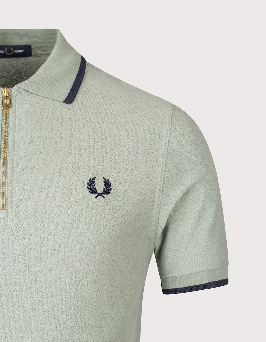 Crepe Pique Polo Shirt
