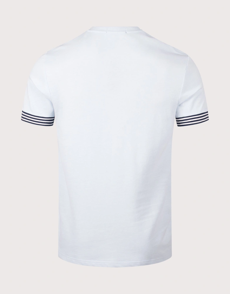 Striped Cuff T-Shirt
