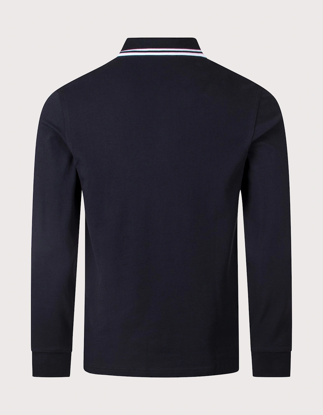 Long Sleeve Twin Tipped Polo Shirt