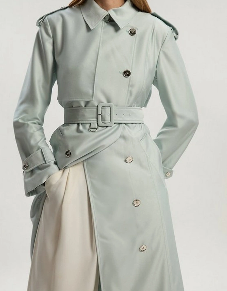 Soft Signature Trench Coat