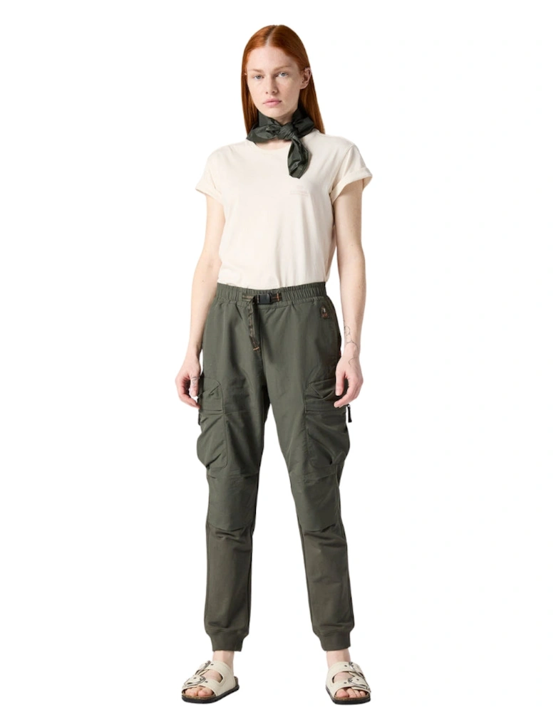 Soave Green Cargo Trousers