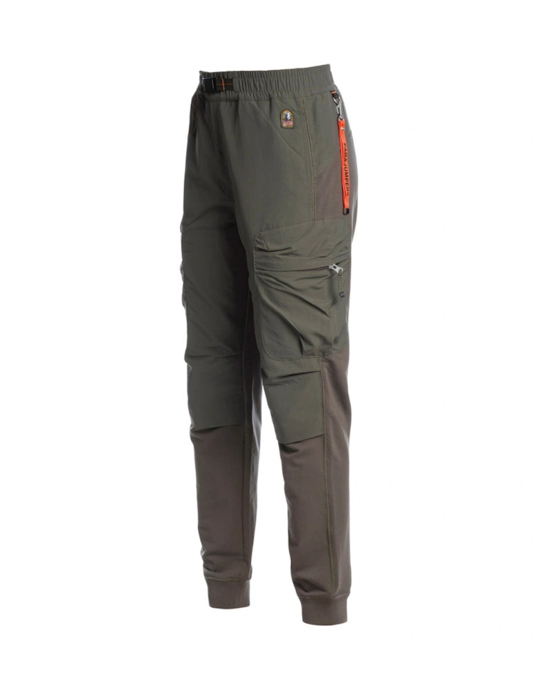 Soave Green Cargo Trousers