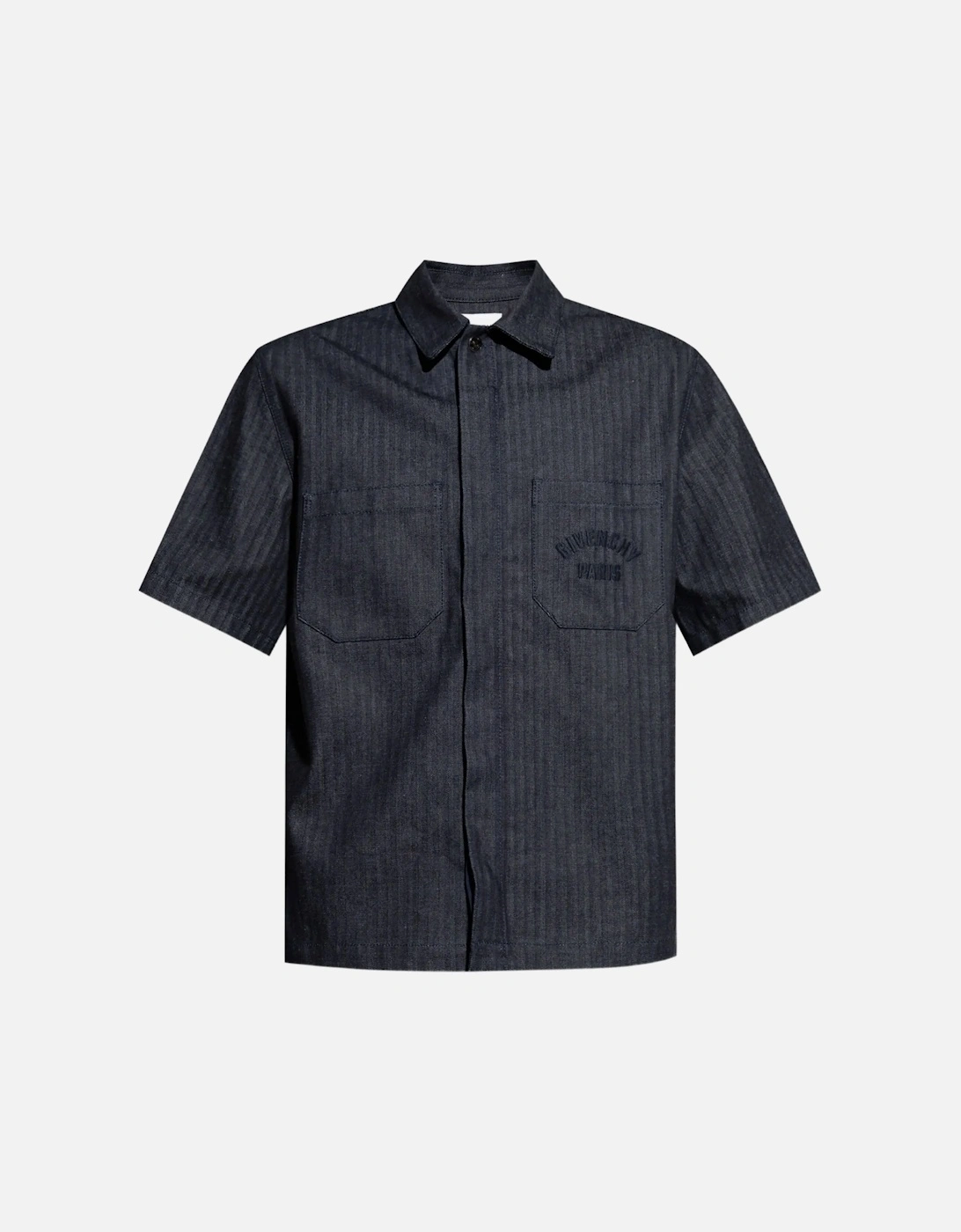 Cotton SS Shirt Navy, 10 of 9