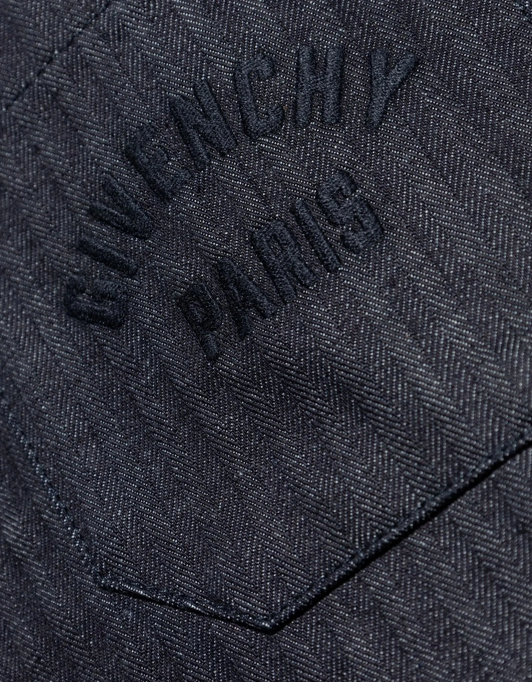 Cotton SS Shirt Navy